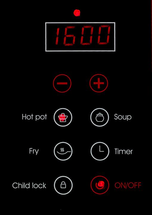 Immagine prodotto Rosenstein & Söhne Piano di cottura in vetroceramica con calore a infrarossi e pannello di controllo a sfioramento