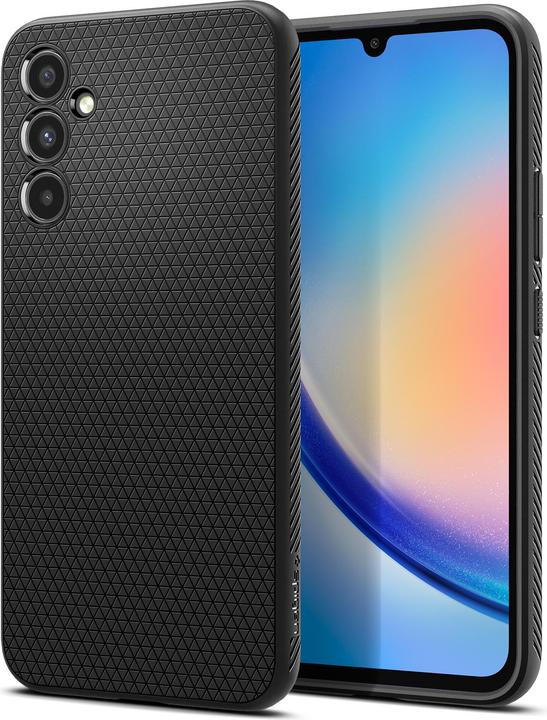 Spigen Liquid Air Case für A346B Samsung Galaxy A34 - matt black (Samsung Galaxy A34 5G)