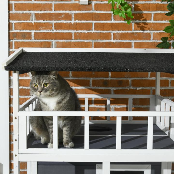 Immagine prodotto PawHut Casa per gatti a 4 piani (Gatto)