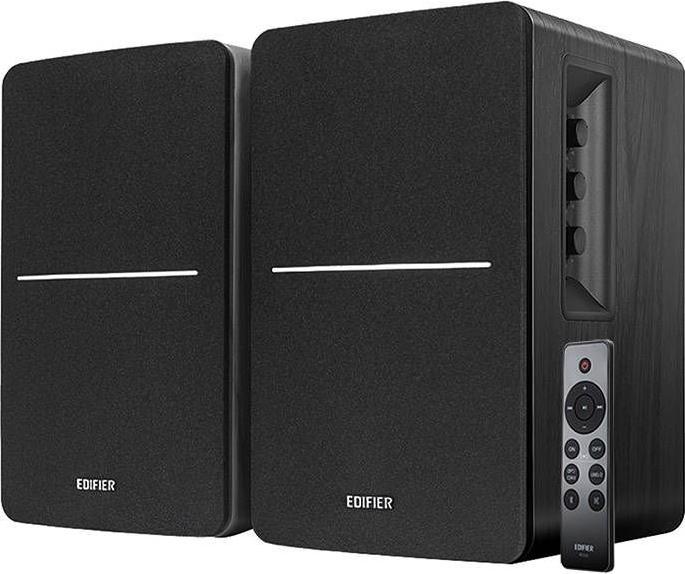 Productafbeelding Edifier Gevoede Bluetooth boekenplankluidsprekers R1280DBS Zwart, Bluetooth, Draadloze verbinding (1 paar, 42 W)