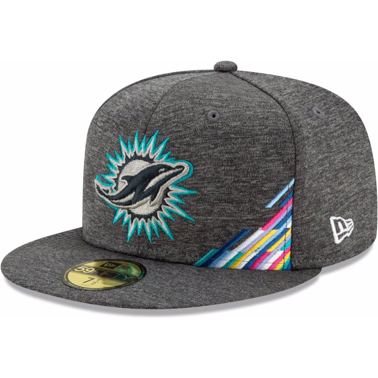 New Era, Herren, Cap, 59Fifty Crucial Catch NFL Teams, Grau, (7 3/8)