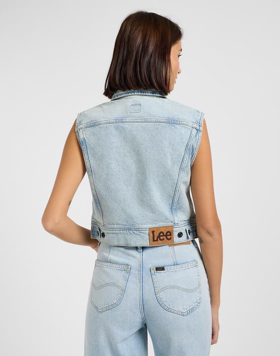 Actual product image Lee Jeansjacke Cropped Rider Vest (XS)