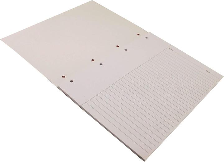 Actual product image Oxford 5-pack of A4 examination pad, ruled with margin (A4, Lined, No binding)