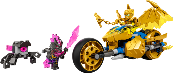 Produktbild LEGO Jays Golddrachen-Motorrad (71768, LEGO Ninjago)