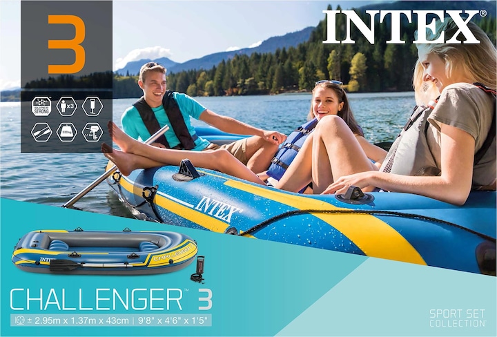 Produktbild Intex Challenger 3 Set (295 cm, 3 Pers.)