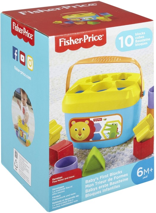 Image du produit Fisher-Price Les premières briques de construction de bébé