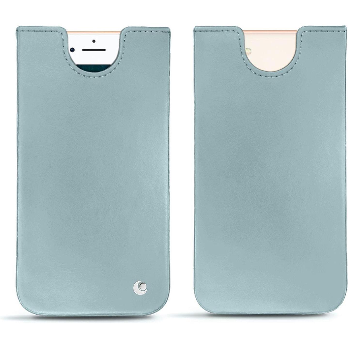 Noreve Lederschutzhülle (Apple iPhone 7), Smartphone Hülle, Blau