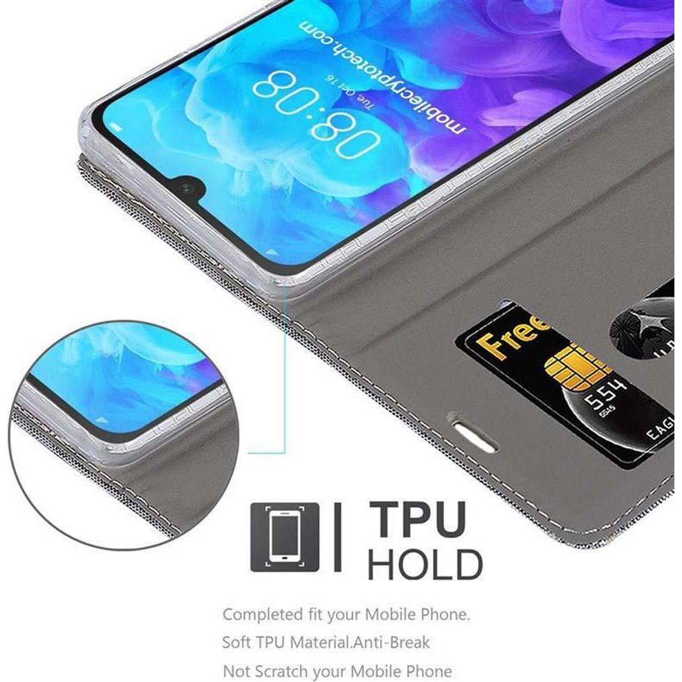 Thumbnail - Cadorabo Jeans Optik (Huawei Y5 (2019)), Smartphone Hülle, Grau, Braun