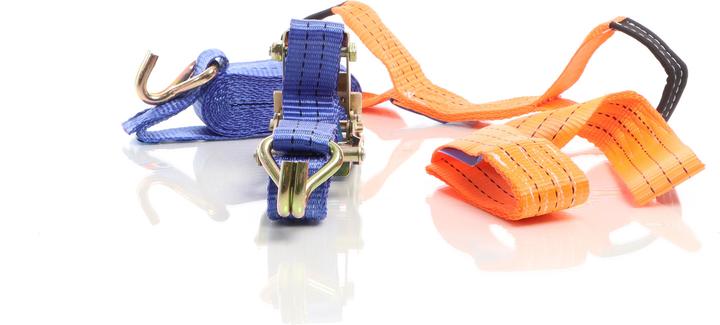 Produktbild Wiltec Auto Spanngurt 4er Set 3,5m x 50 mm 3000 daN Zurrgurte Autotransport Reifengurte