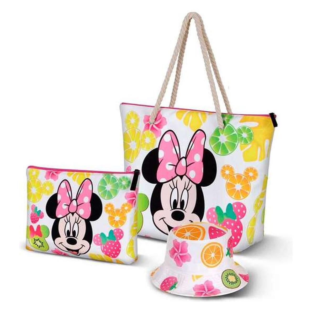 Karactermania, Tasche, Minnie - Fruits - Sac De Plage, Mehrfarbig, (32 l)