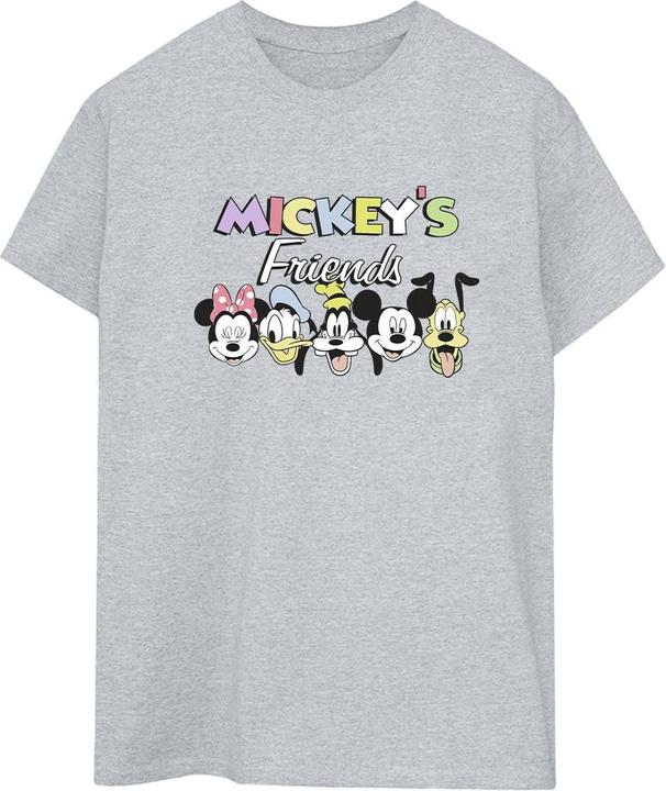 Disney Mickey Mouse And Friends Faces TShirt (XXL)