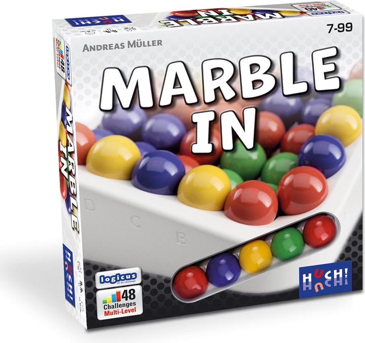 Actual product image 883681 - Marble In (English, French, German, 1 Players)