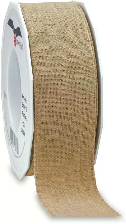 Produktbild Pattberg Textilband Leinen 40 mm x 15 m, Nature (1x)