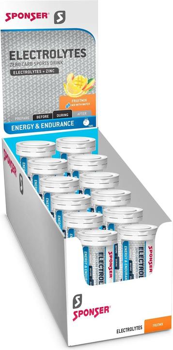 Image du produit Sponser Électrolytes (Multifruit, 12 x)