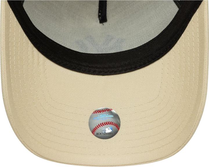 Actual product image New Era E-Frame Snapback Cap - New York Yankees Beige