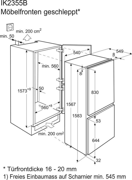 Produktbild Electrolux Ik2355br (232 l)