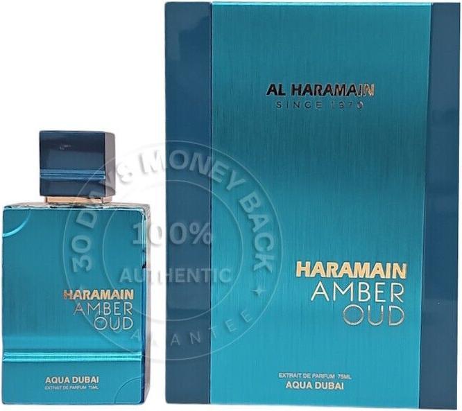 Actual product image Al Haramain Amber Oud Aqua Dubai (Eau de parfum, 75 ml)