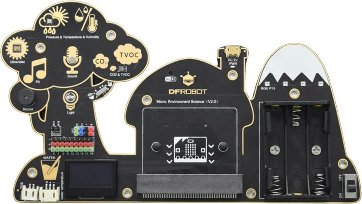Actual product image DFRobot micro:bit Environment Science Expansion Board V2.0