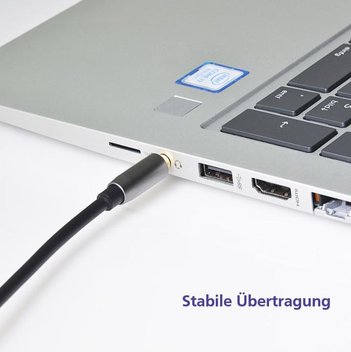 Image du produit Helos Câble d'extension, jack 3,5mm mâle/femelle 3 pin, PREMIUM, 3,0m, noir jack 3,5mm mâle/femelle (3 m, Câble AUX)