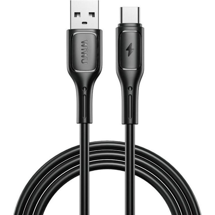 Wiwu Cable - Starlink Series Data Cable Wi-C001 Usb A To Usb C 2,4A - Black (1 M), Cavo Usb
