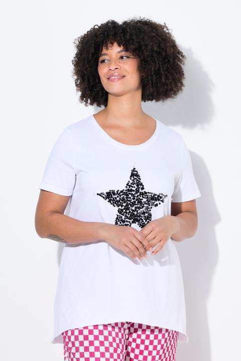 Produktbild Angel of Style T-Shirt, A-Linie, Pailletten-Stern (44)