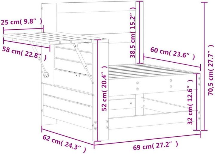 Produktbild vidaXL Fox