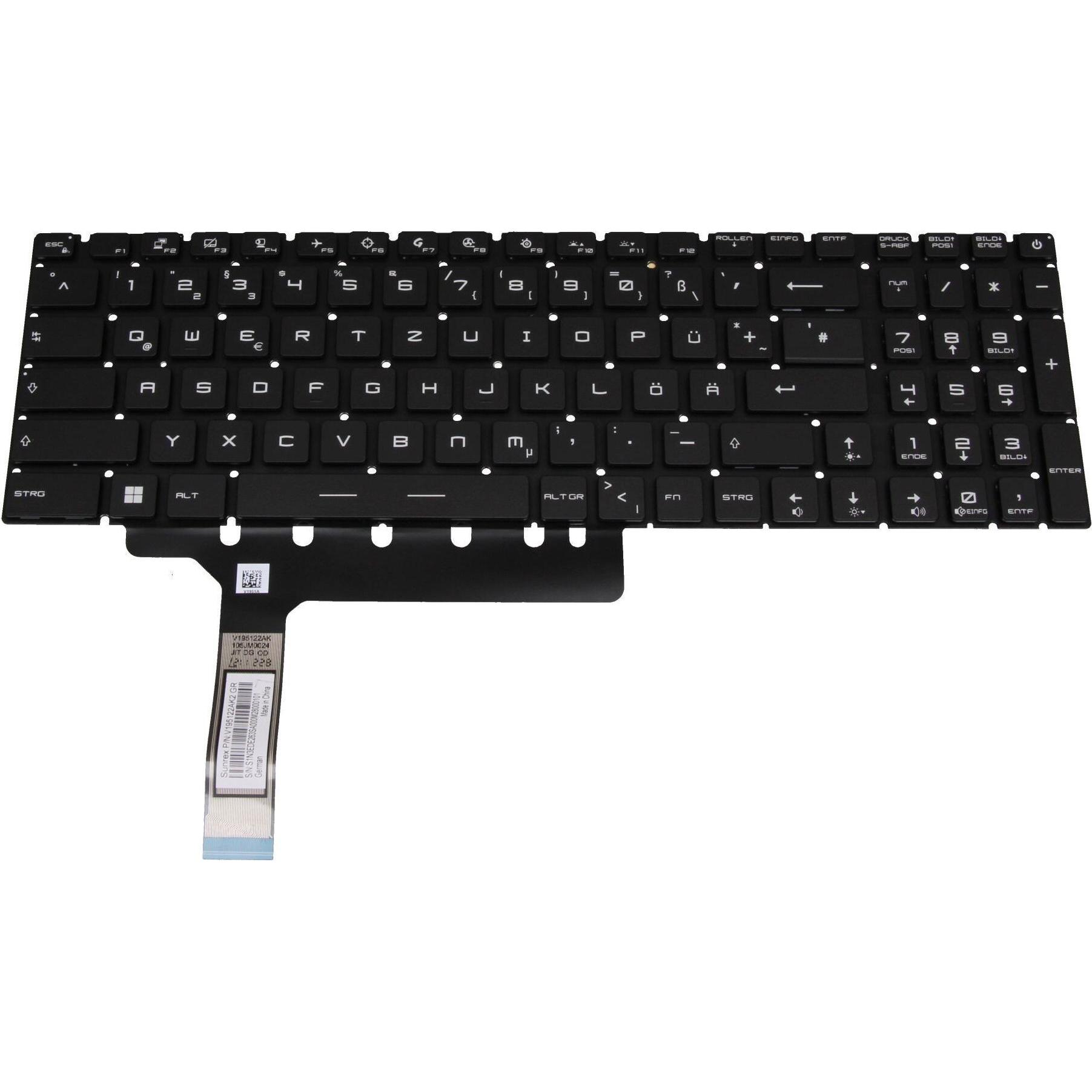 Thumbnail - MSI S1N-3EDE263-SA0, Notebook Ersatzteile, Schwarz