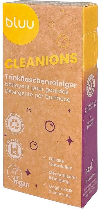 Produktbild bluu Cleanions - Trinkflaschenreiniger