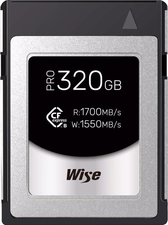 Actual product image Wise CFexpress Type B PRO 320GB (320 GB, CFexpress type B)