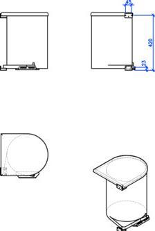 Produktbild Peka Metall Müllboy 1 (30 l)