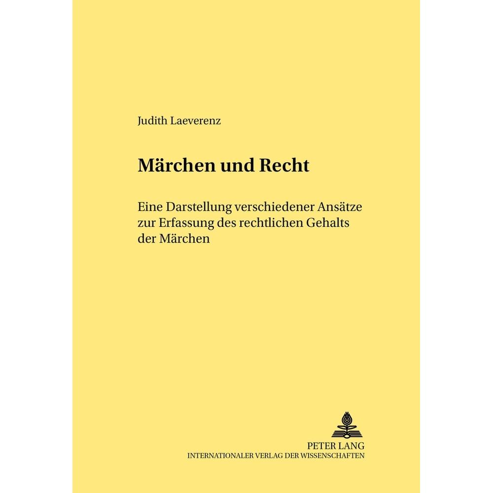 Märchen und Recht, Fachbücher von Judith Laeverenz
