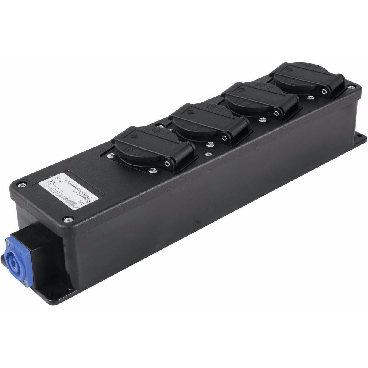 Rigport L-1S4 Stromverteiler, Audio Racks + Cases