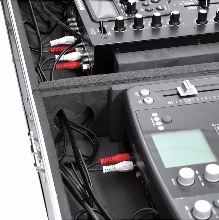 Actual product image Roadinger Universal console DIGI-1 2xCD/1xM-12 sw (Universal)