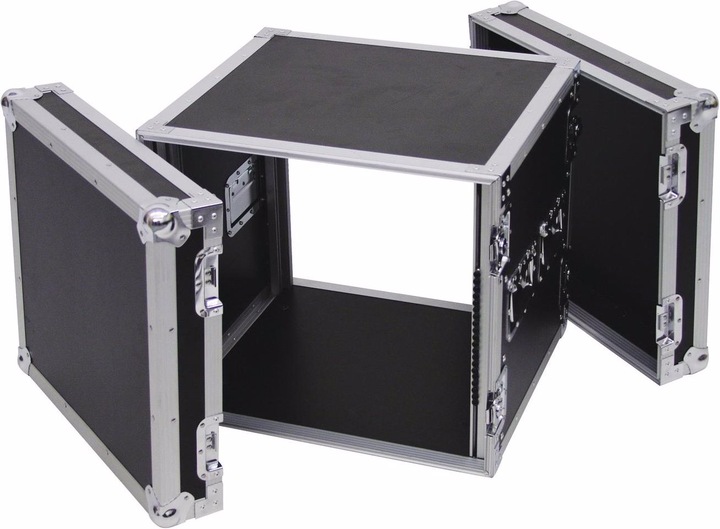 Produktbild Roadinger PR-2 19 Zoll Rack 10 HE Holz inkl. Griff (19" Case)