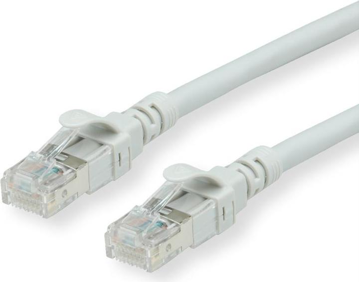 Actual product image Secomp ROLINE Patch Cable UTP, RJ45-RJ45 grey, Component Level, LSOH (UTP, CAT6, 15 m)