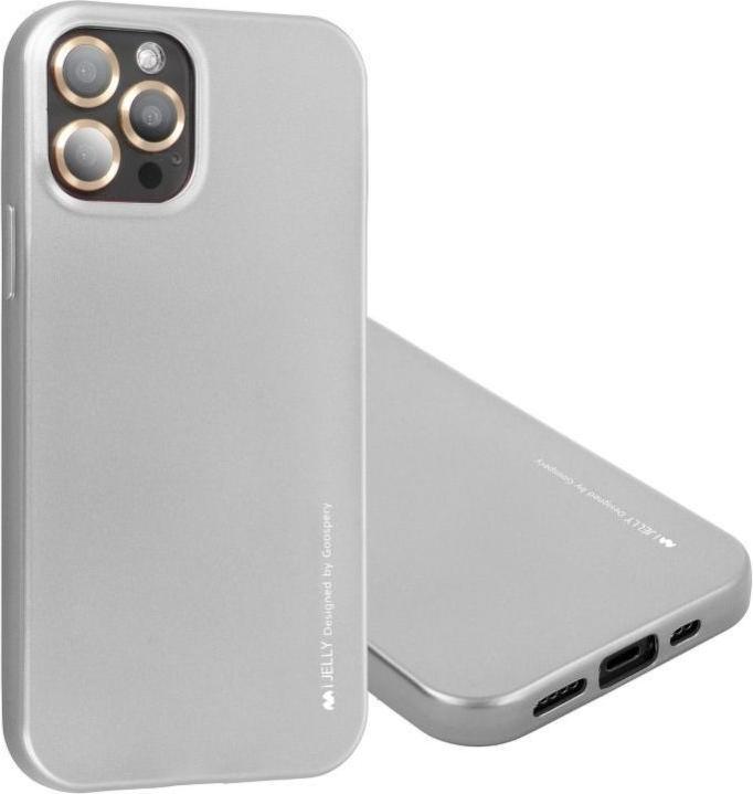 Actual product image Goospery Back panel cover MERCURY case i-JELLY for IPHONE 13 Pro grey (Apple iPhone 13 Pro)