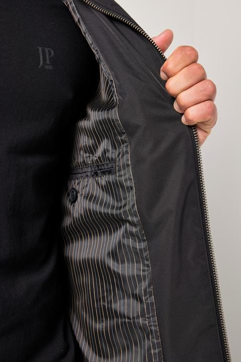 Produktbild JP1880 Wolloptik Funktionsmantel, wasserabweisend, Kapuze, Zipper, bis 7 XL (3XL)