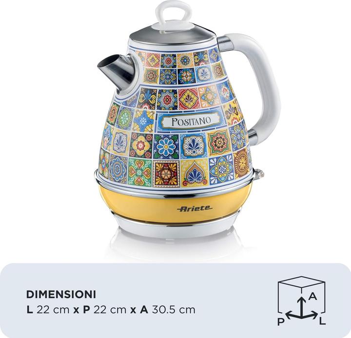 Produktbild Ariete 2869 Wasserkocher Positano (1.70 l)
