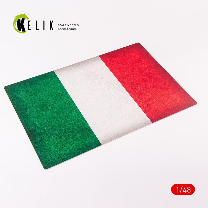 Immagine prodotto Kelik Italy Flag - Acrylic 3 mm (410 x 270 mm) (410 g) (41 x 27 cm)