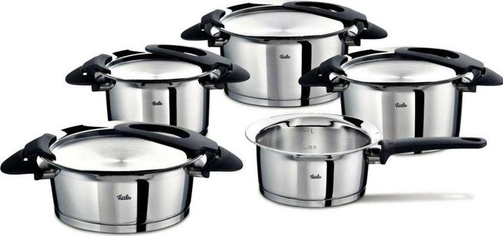 Image du produit Fissler 016-118-05-000/0 Set de casseroles (e) (24 cm, Ensemble de casseroles et de poêles de cuisson, Acier inoxydable)