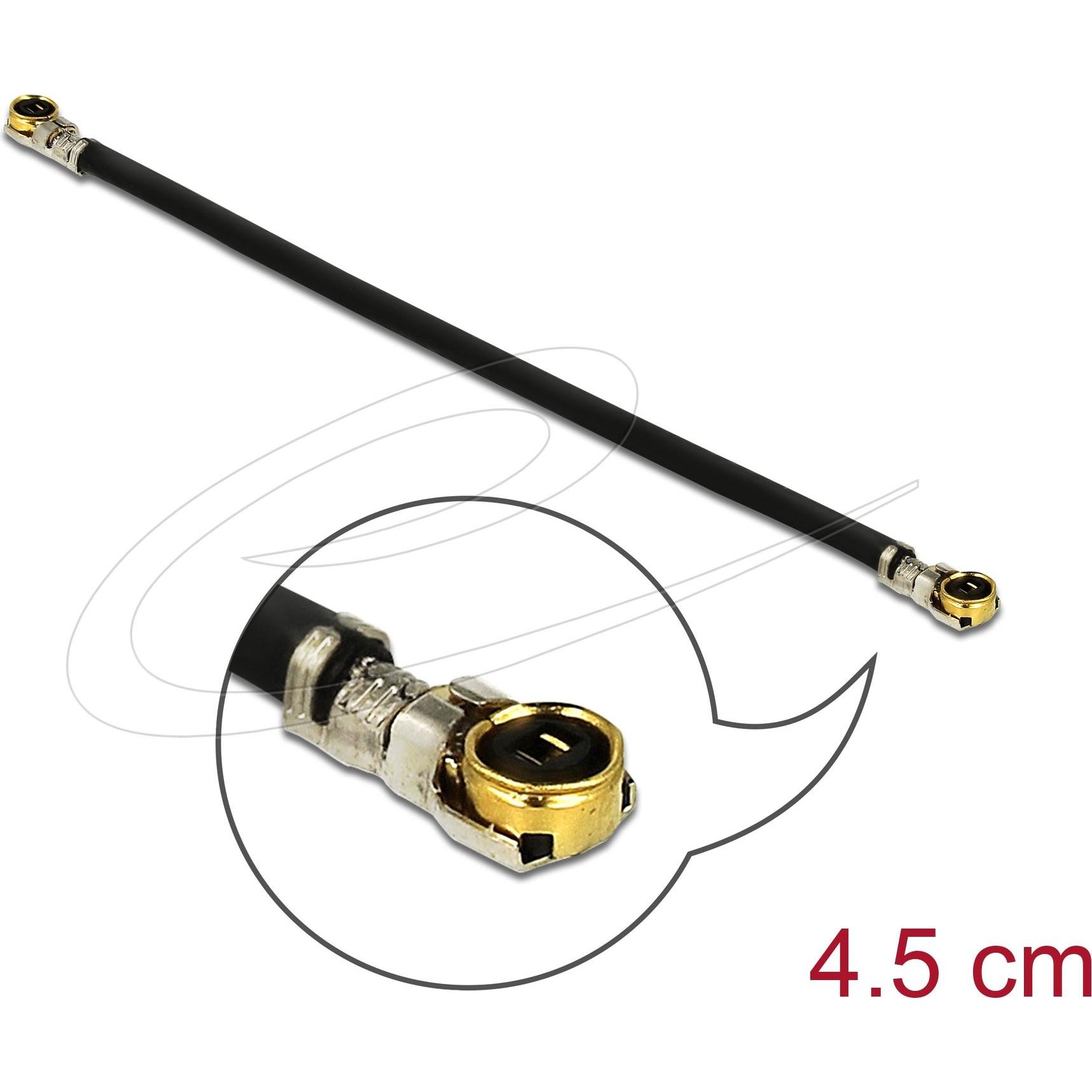 Delock Cavo d'antenna MHF 4L a MHF 4L maschio, 4.5cm (Cavi antenna), Cavo antenna