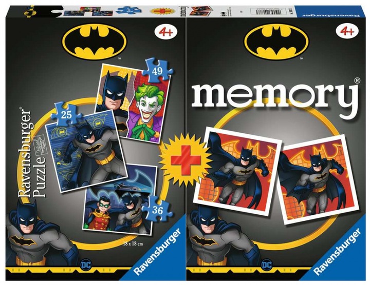 Produktbild Ravensburger Memory+Puzzle Batman (DE) (48 Teile)