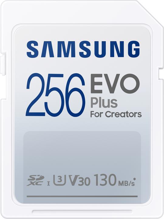 Samsung Evo Plus (256 GB, SDXC, U3, UHS-I)