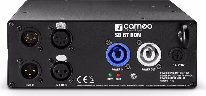 Actual product image SB 6 T RDM 6-channel DMX/RDM