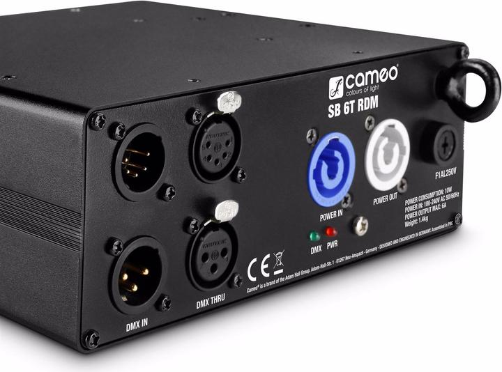 Actual product image SB 6 T RDM 6-channel DMX/RDM