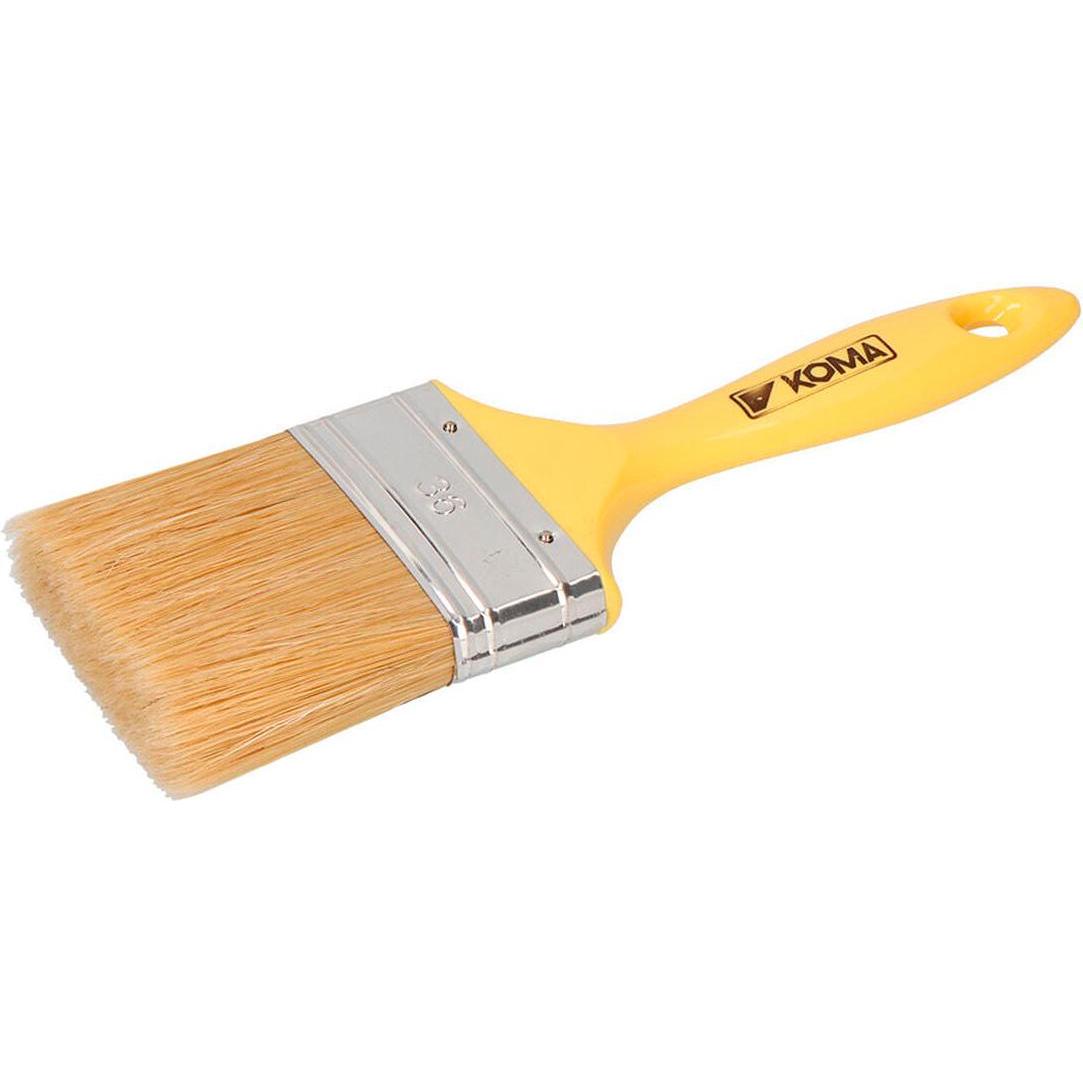 Koma Tools, Pennello, Triple brush no. 36 yellow handle 75 mm (75 mm)
