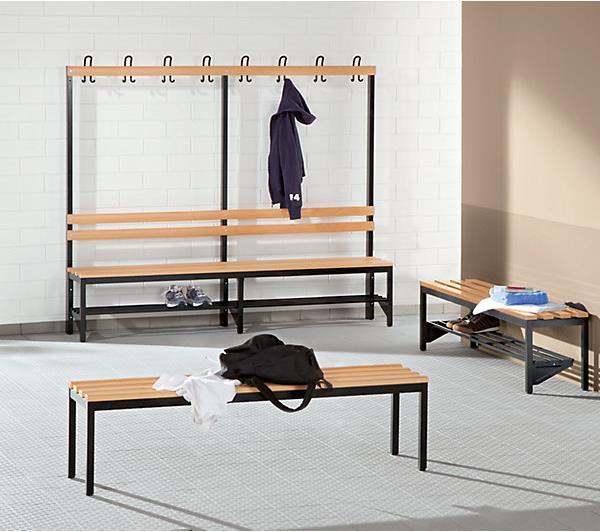 Actual product image Wolf Wardrobe bench, one-sided (166 cm)