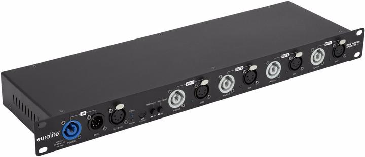 Actual product image Eurolite DMX Power Splitter 4x4 5-pin XLR
