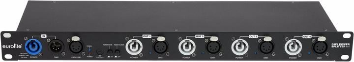 Actual product image Eurolite DMX Power Splitter 4x4 5-pin XLR