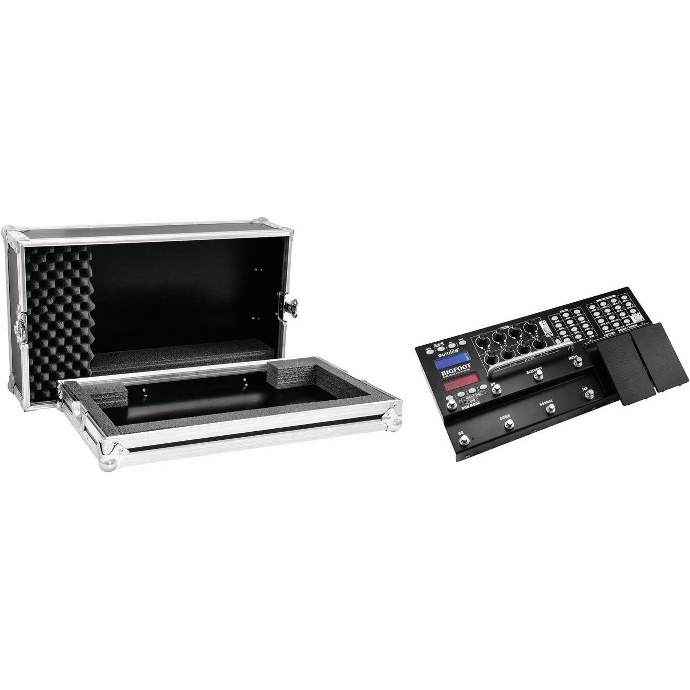 Eurolite Set Dmx Move Bigfoot + Custodia, Controllo Illuminazione